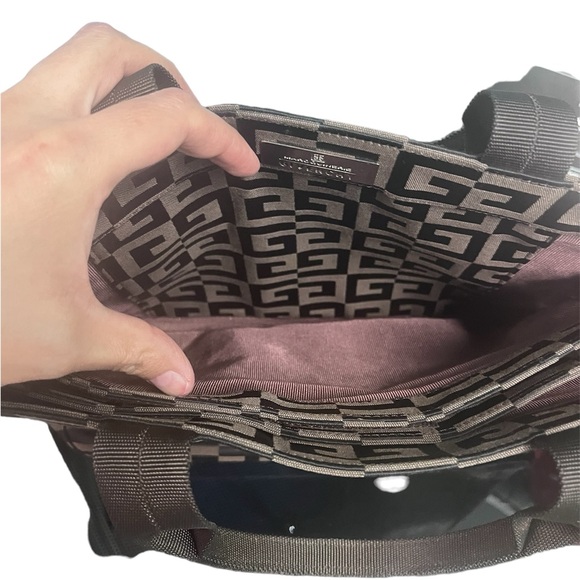 GIVENCHY Canvas Hand Bag, Brown - Picture 7 of 7